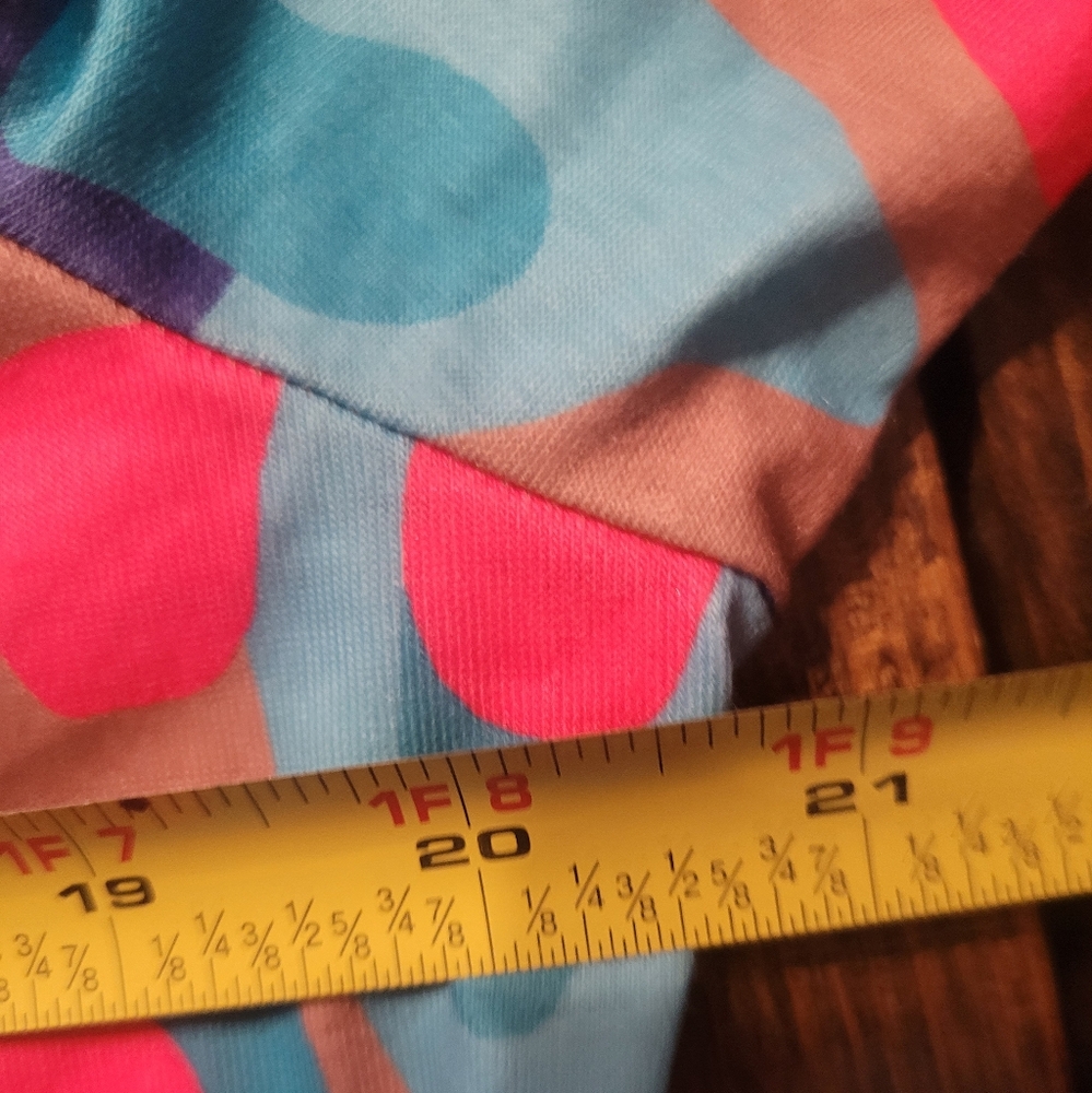 Colorfun Printed Tiered Dress - Large - Picture 5 of 7